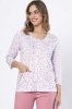 Piżama Leveza 1636 Dobrusia 3/4 M-2XL rozpinana